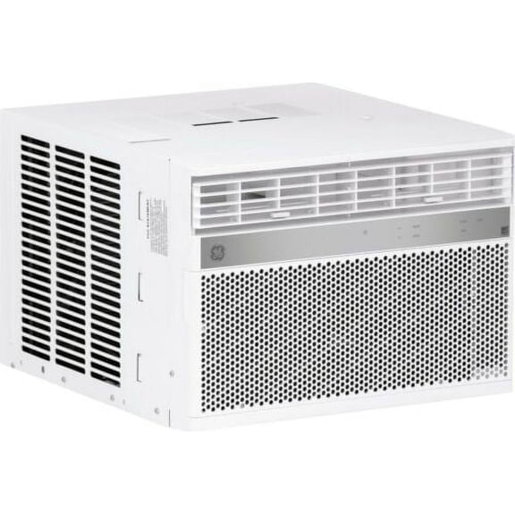 Restored GE 8,000-BTU 115V Ultra-Quiet Window Air Conditioner with Remote, White (Refurbished)