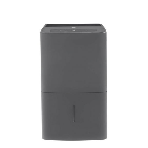 Restored GENERAL ELECTRIC 50-Pint Portable Dehumidifier with Built-In Pump, Gray, Refurbished (Refurbished)
