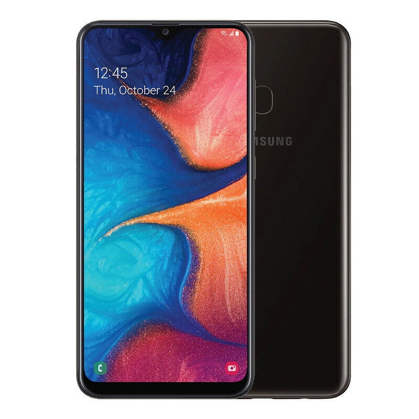 Restored GSM Unlocked Samsung Galaxy A20 Black 32GB (Refurbished)