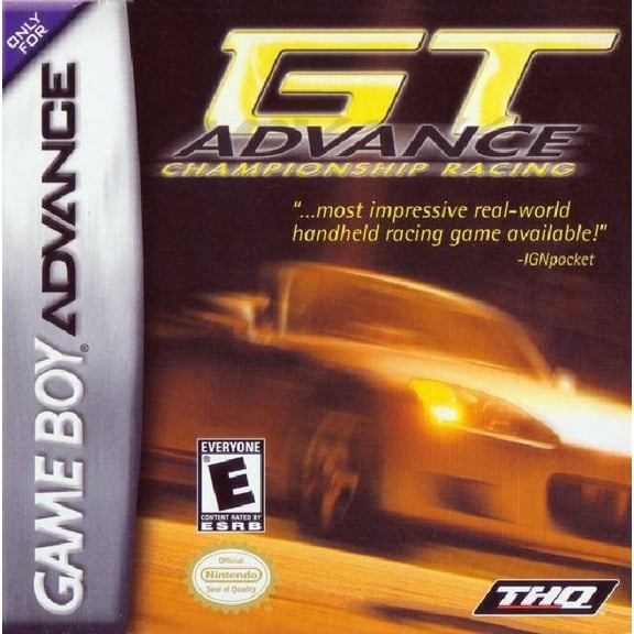 Restored GT Advance Championship Racing (Nintendo Game Boy Advance, 2001) (Refurbished)
