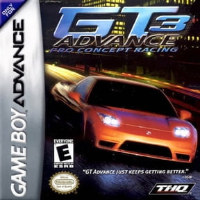 Restored GT3 Advance Pro Concept Racing (Nintendo GameBoy Advance, 2006) Car Game