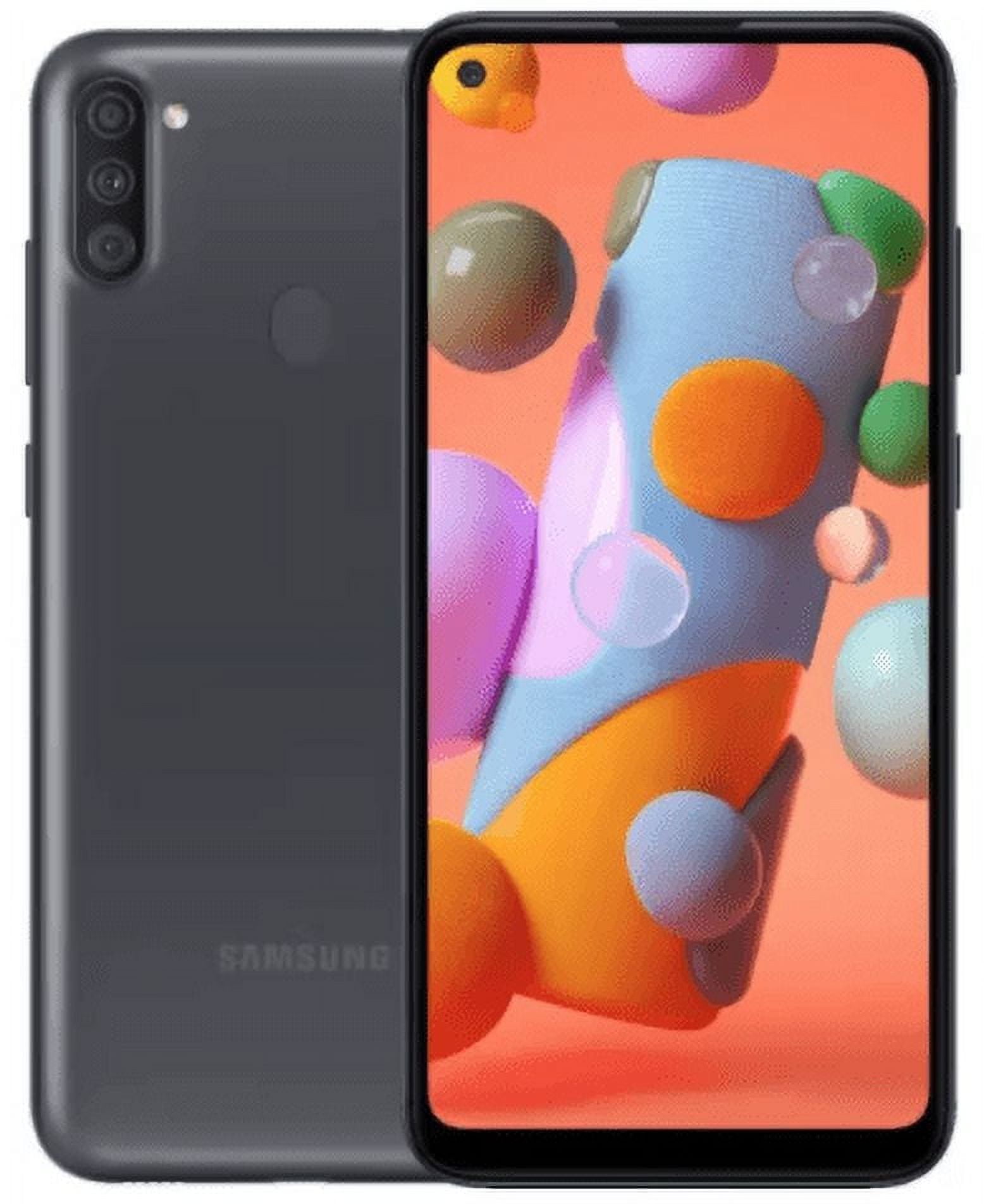 Restored Galaxy A11 T-Mobile 32GB Black (Refurbished)