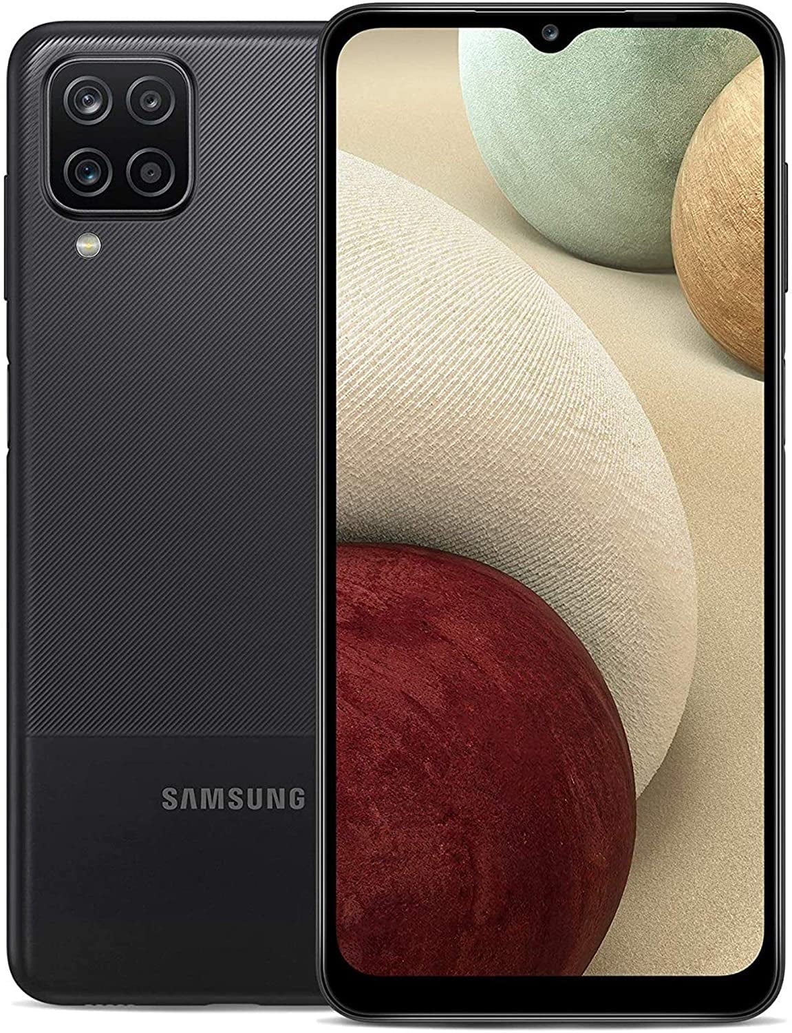 Restored Galaxy A12 Unlocked (CDMA + GSM) 32GB Black (Refurbished)