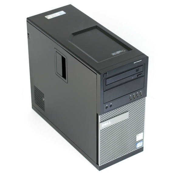 Restored Gaming Dell Desktop Computer MT PC Core i7 CPU 16GB Ram, 500GB HDD, NVIDIA GT 730, Keyboard & Mouse, WiFi, DVD, Win10 Home (Refurbished)