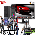 thumbnail image 1 of Restored Gaming Dell Desktop Computer SFF PC Core i5 CPU 16GB Ram, 2TB HDD, 22"LCD, NVIDIA GT 1030, Bto Keyboard & Mouse, WiFi, DVD, Win10 Home (Refurbished), 1 of 10