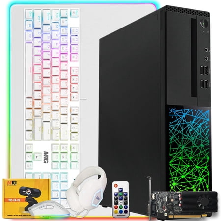 Restored Gaming Desktop PC, Intel i5 6th Gen, TechMagnet Galaxy 6, 16GB RAM, 240GB SSD (Refurbished)