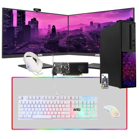 Restored Gaming Desktop PC, Intel i5 6th, TechMagnet Galaxy 6, 16GB RAM, 1TB SSD (Refurbished)
