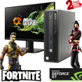 thumbnail image 1 of Restored Gaming HP 600 G2 Desktop Computer Intel Pentium G4400 3.3GHz CPU 8GB Ram, 240GB SSD, 1TB HDD, 24" LCD, NVIDIA GT 1030, Keyboard & Mouse, WiFi, DVD, Win10 Home PC (Refurbished), 1 of 11