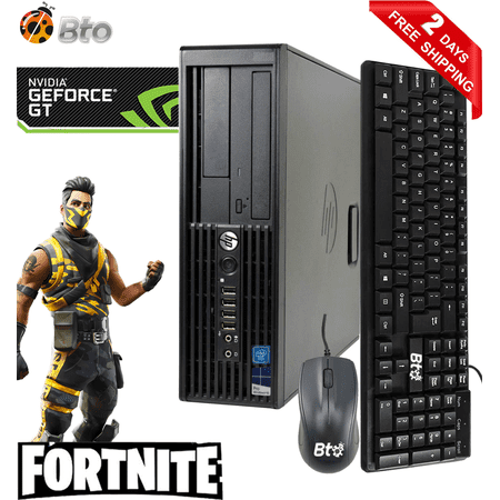 Restored Gaming HP SFF Computer Intel Core i5 2nd Gen. 16GB Ram, 1TB HDD, NVIDIA GT 730, Keyboard and Mouse, Wi-Fi, Win10 Home Desktop PC (Refurbished)