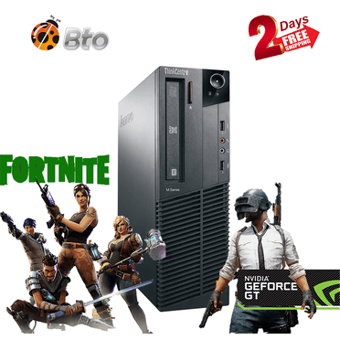 Restored Gaming Lenovo M91 SFF Desktop Computer Core i5, 16GB Ram, 1TB HDD, Nvidia GT 730, 16GB USB, Keyboard & Mouse, WiFi, Bluetooth, Win10 Pro (Refurbished)