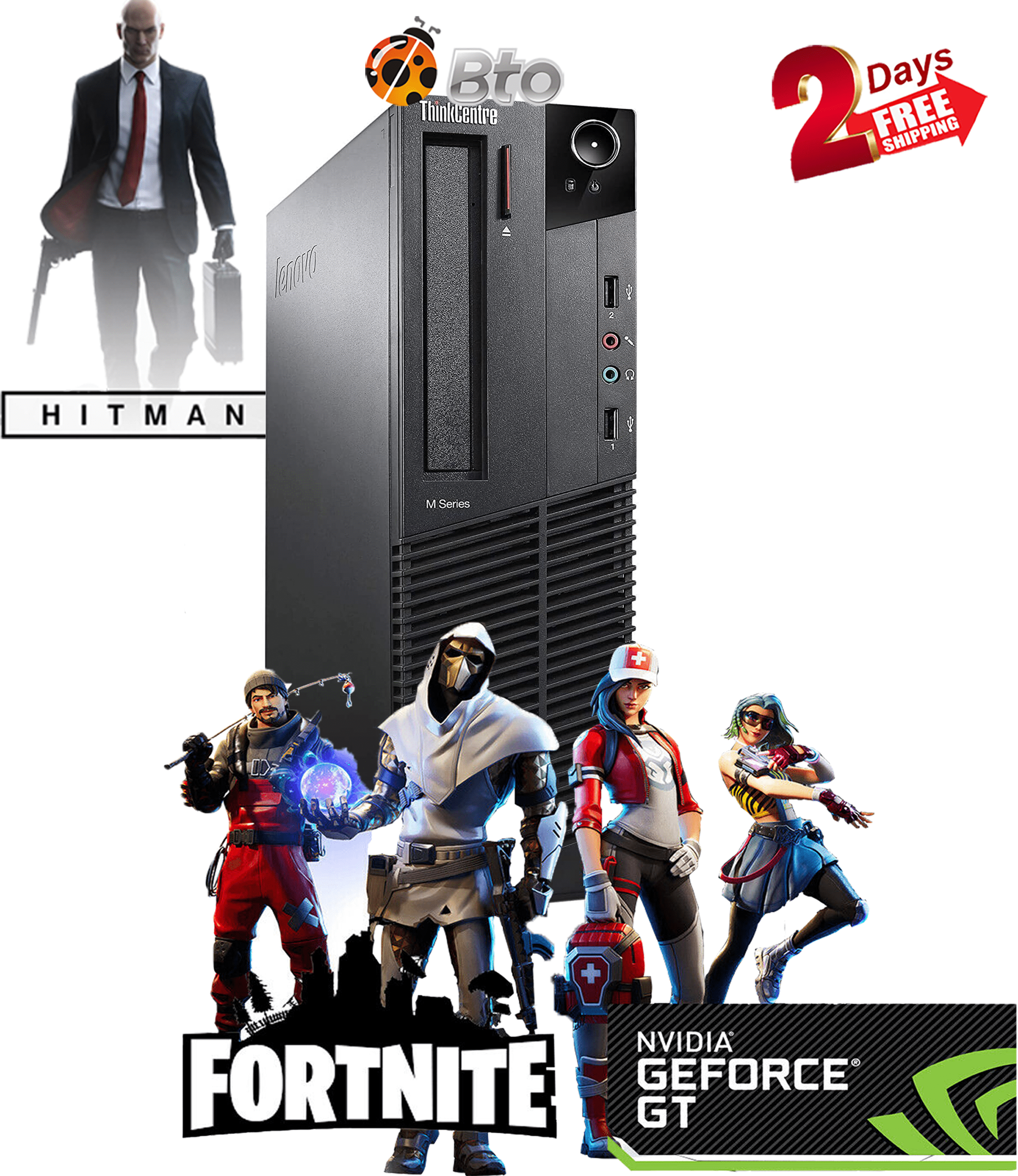 Restored Gaming Lenovo Thinkcentre M81 SFF Desktop Computer Core i5 ...