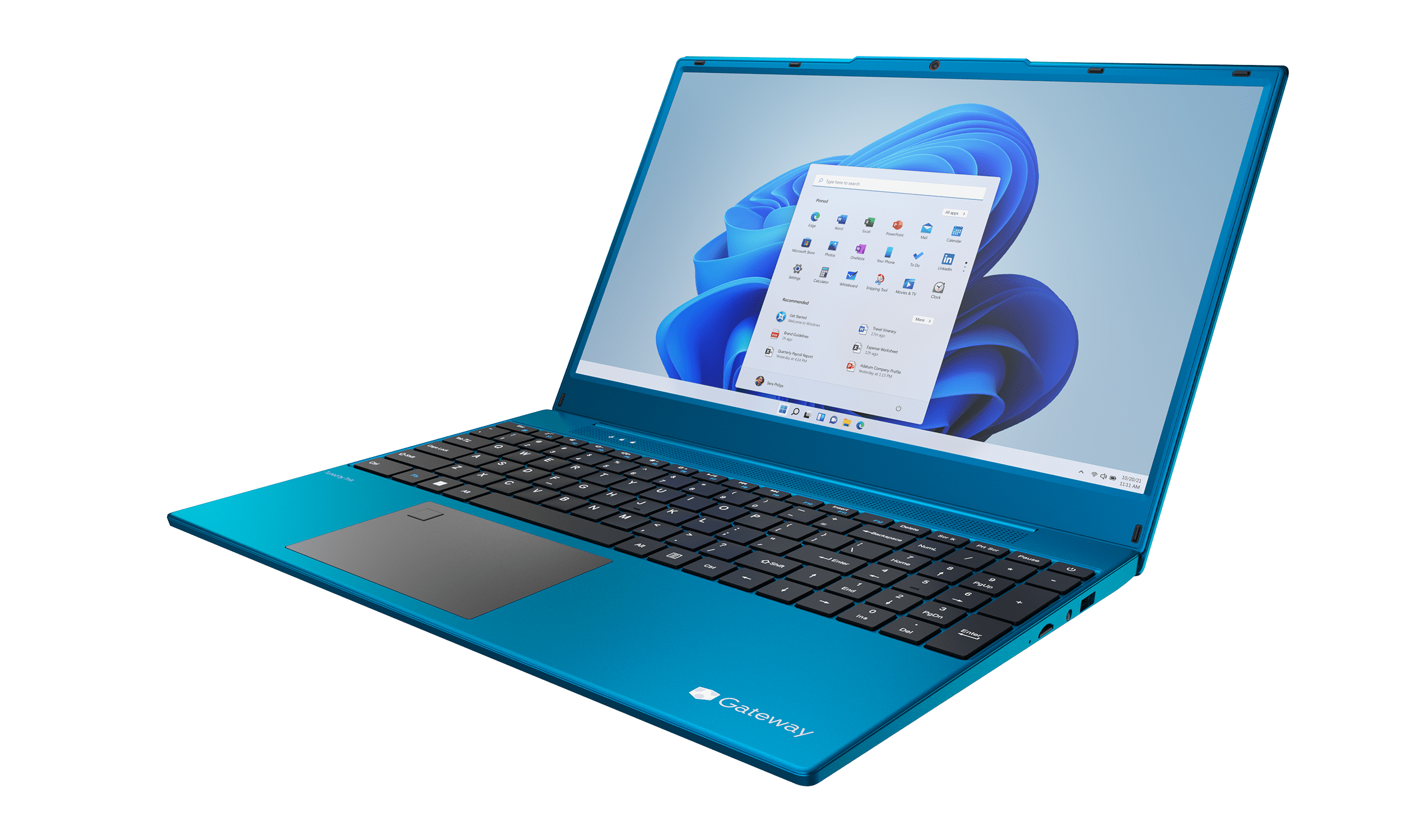 Restored Gateway GWNR71517-BL 15.6" FHD Ryzen 7 3700U 2.3GHz AMD Radeon RX Vega 10 Graphics 8GB RAM 512GB SSD Win 11 Home Blue (Refurbished)