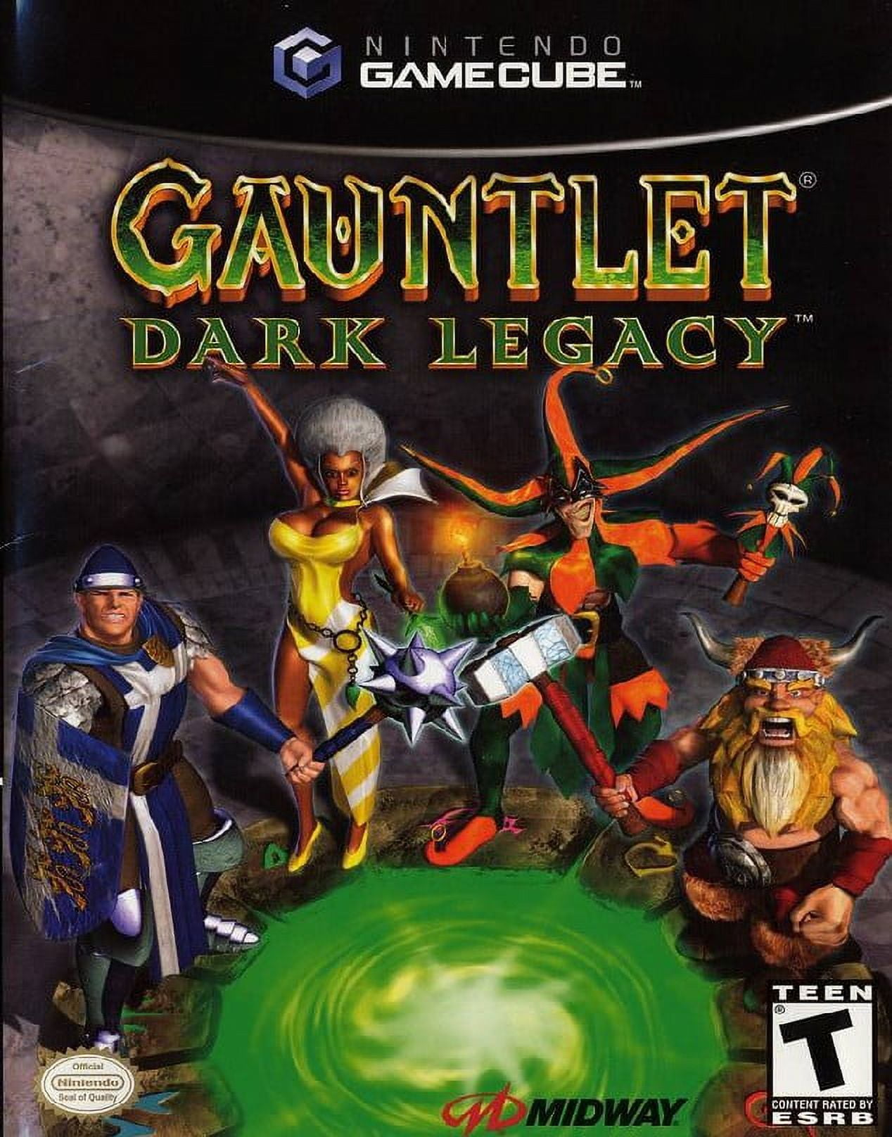 Rpg Gamecube Restored Gauntlet: Dark Legacy (Nintendo GameCube, 2002) RPG Game ...