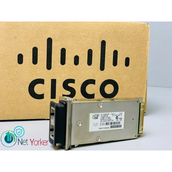 Restored Genuine Cisco X2-10GB-SR - 10GBASE-SR Transceiver Module (Refurbished)