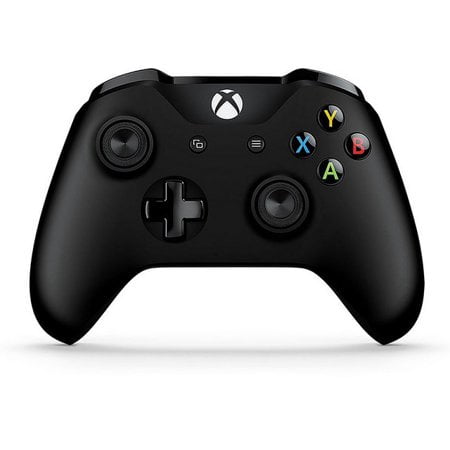Restored Genuine Microsoft Xbox One S Black Wireless bluet ooth Controller 6CL-00001 (Refurbished)