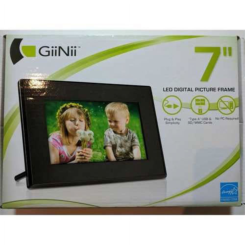 Restored Giinii International Digital Frame GT701P1 (Refurbished