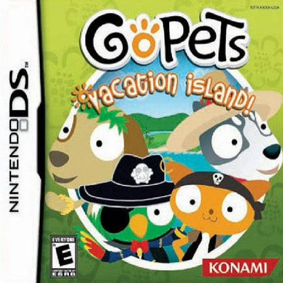 Restored GoPets: Vacation Island (Nintendo DS, 2008)