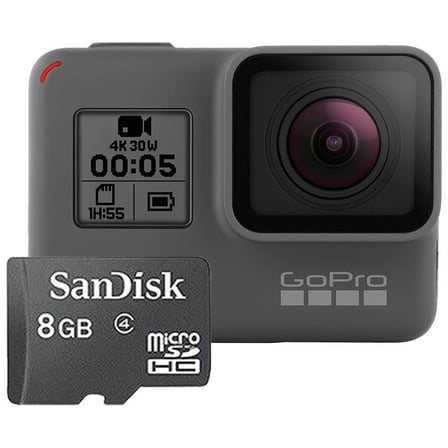 Restored GoPro HERO5 Black Waterproof Digital Action Camera Sports Camcorder 4K HD (Refurbished)