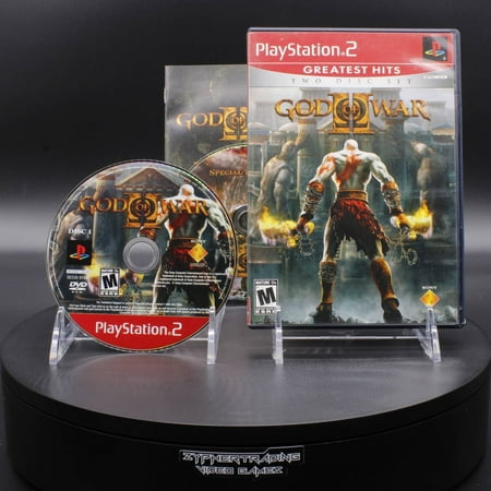 Restored God of War II | Sony PlayStation 2 | PS2 | Greatest Hits (Refurbished)