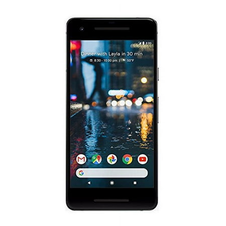Restored Google GA00139-US Pixel 2 64GB Just Black Verizon Wireless Smartphone (Refurbished)
