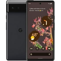Restored Google GA02900-US Pixel 6 128GB Unlocked Smartphone, Stormy Black (Refurbished)