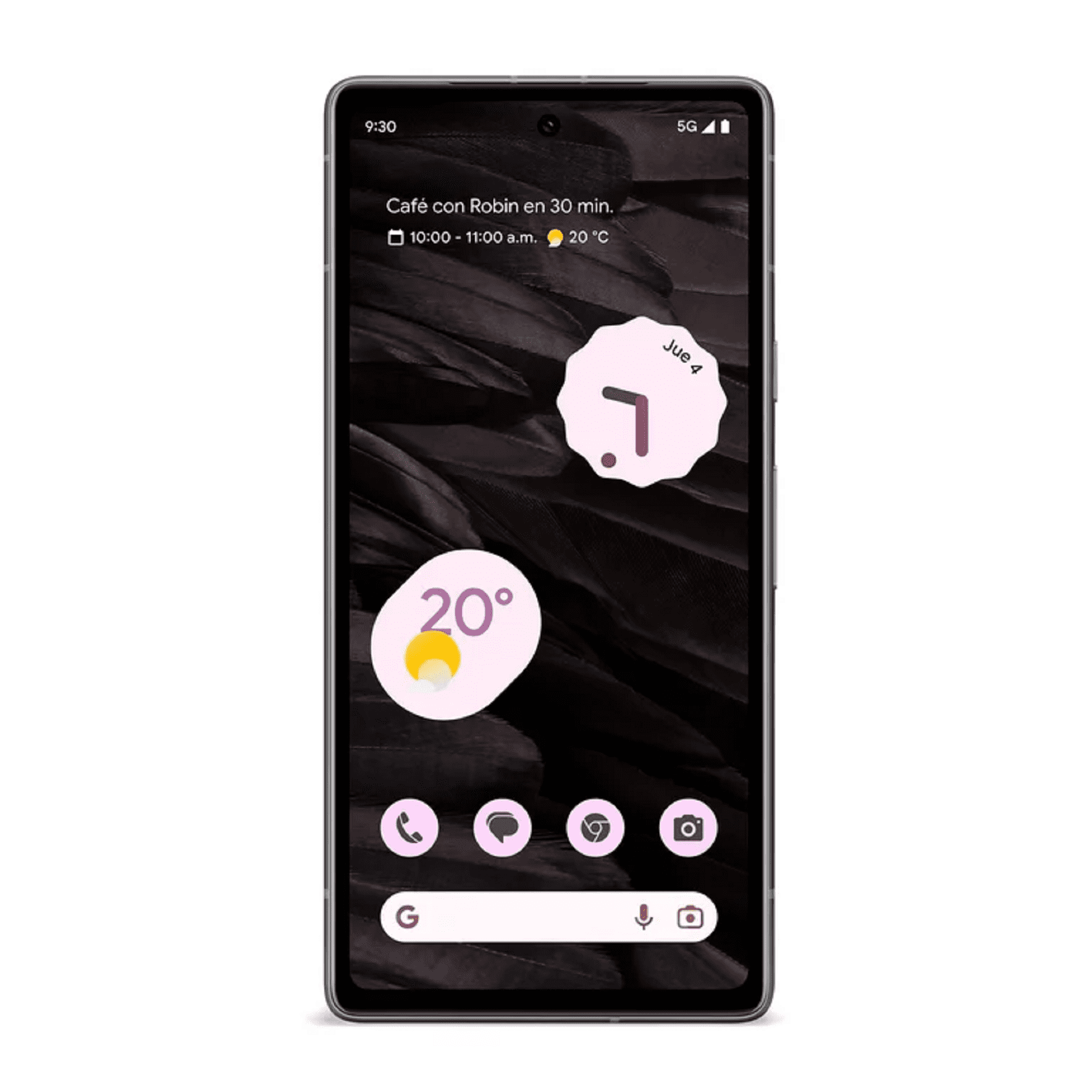 Google Pixel 7 5G 128GB Obsidian, Factory Unlocked, 6.3in