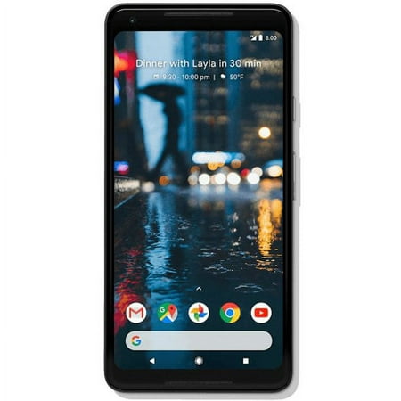 Restored Google Google Pixel 2 XL 64GB Just Black (Verizon Unlocked) (Refurbished)