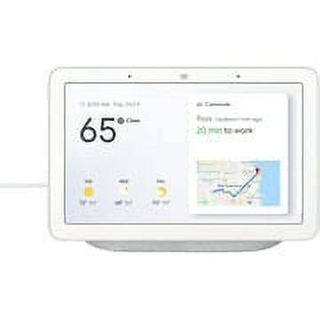 Restored Google Home Hub with Assistant Chalk- (Refurbished)