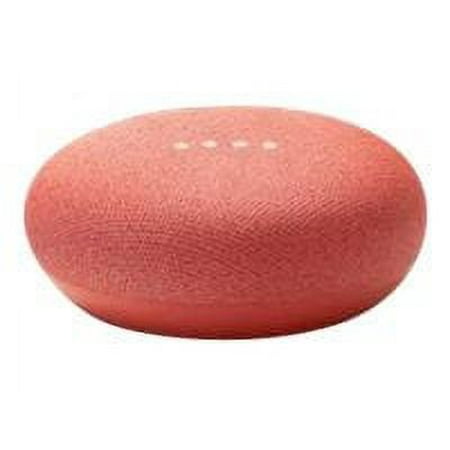 Restored Google Home Mini - Smart speaker - Bluetooth, Wi-Fi - coral (Refurbished)