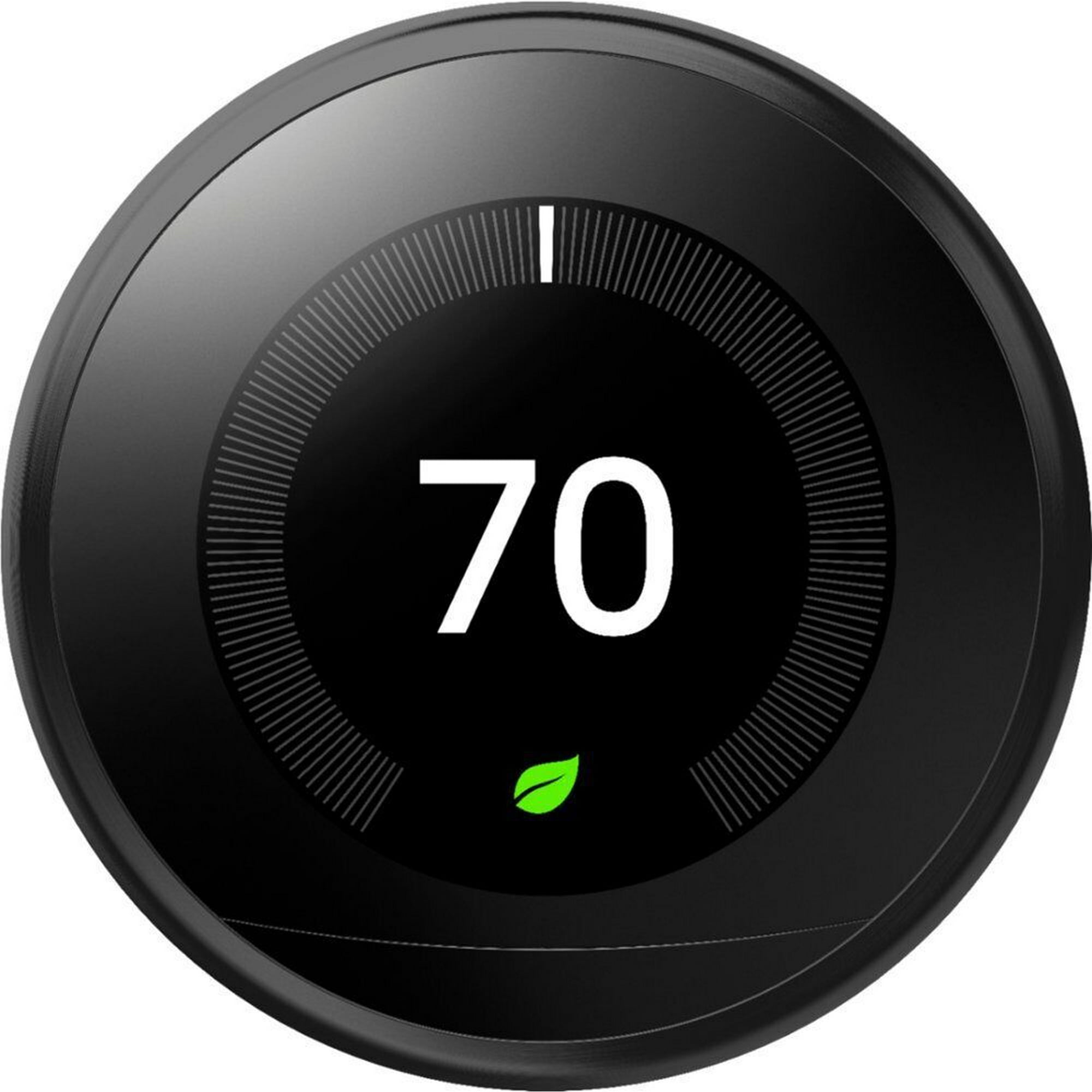 Restored Google Nest 3rd Gen Learning Smart Wi-Fi App Control Thermostat -  Black - Walmart.com