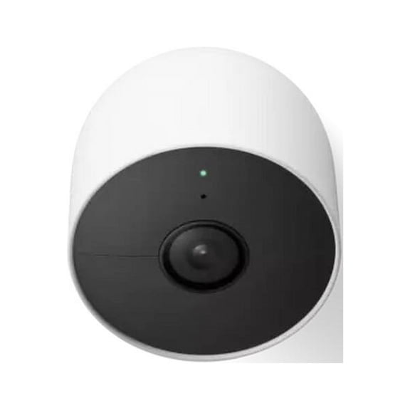 Google Google Nest Cam Indoor Wired Smart Home Security Camera Snow (Refurbished)