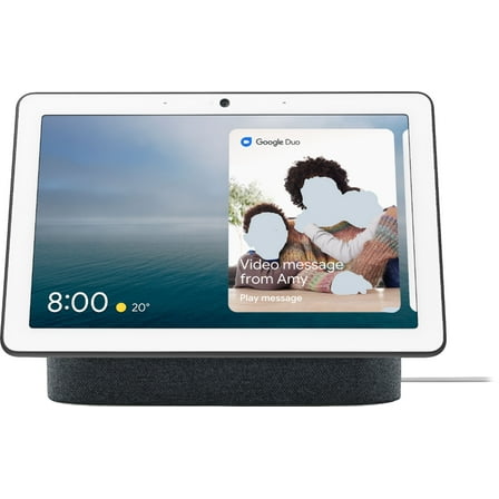Restored Google Nest Hub Max - Charcoal (Refurbished)