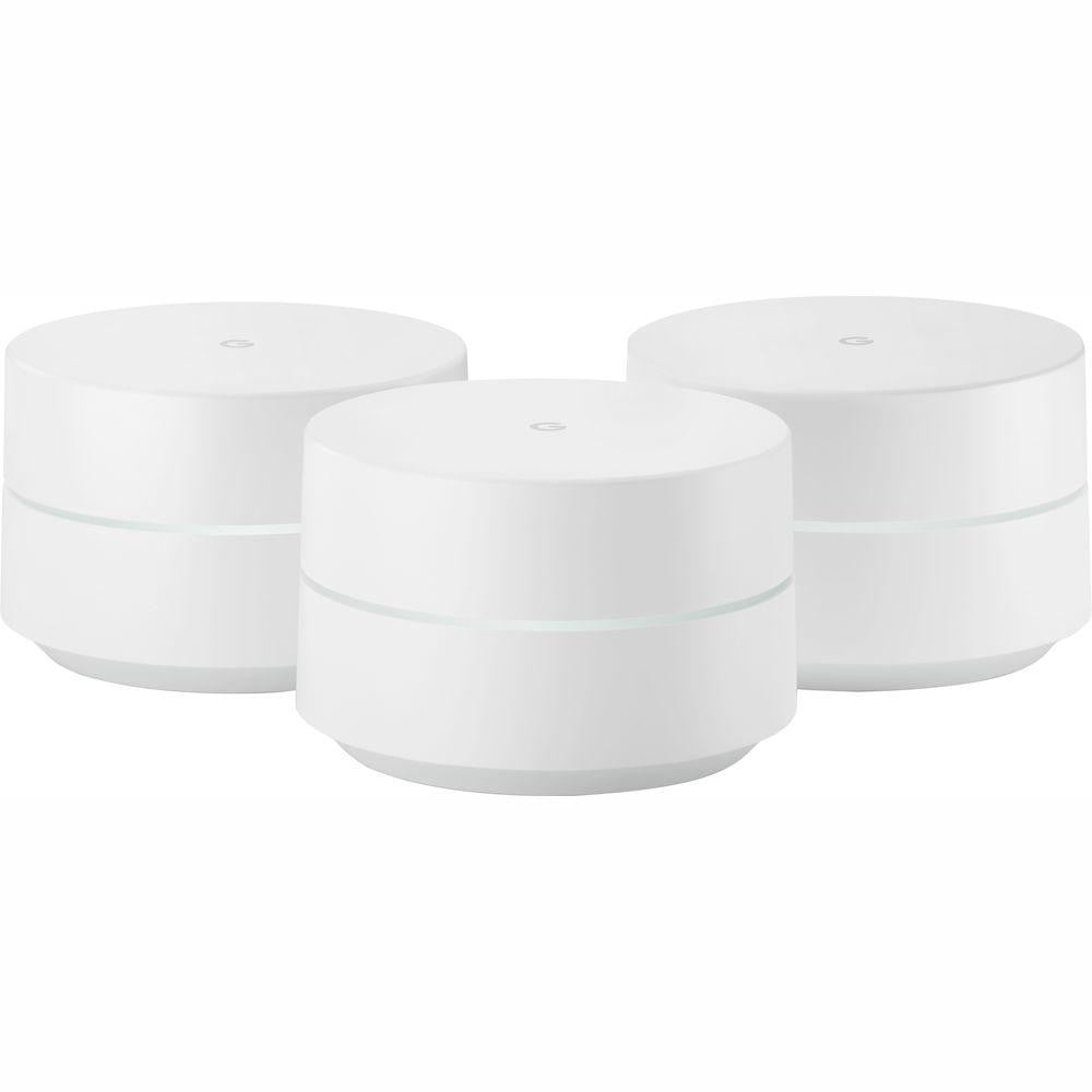 Restored Google Nest Wifi 3 Pack Router (Refurbished)