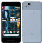Restored Google Pixel 2 64GB Kinda Blue Factory Verizon + GSM Unlocked (AT&T / T-Mobile) Smartphone (Refurbished)