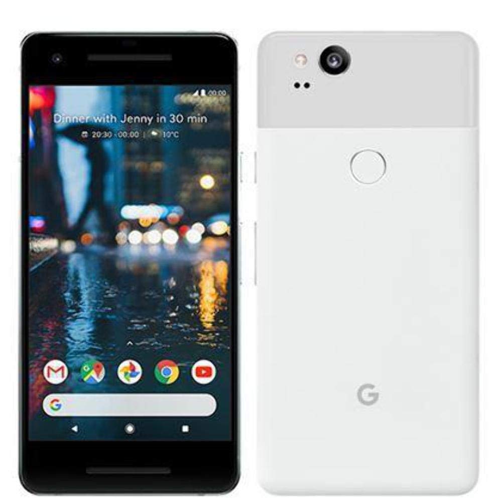 Restored Google Pixel 2 Factory Unlocked 64GB Clearly White (Refurbished) - image 1 of 8