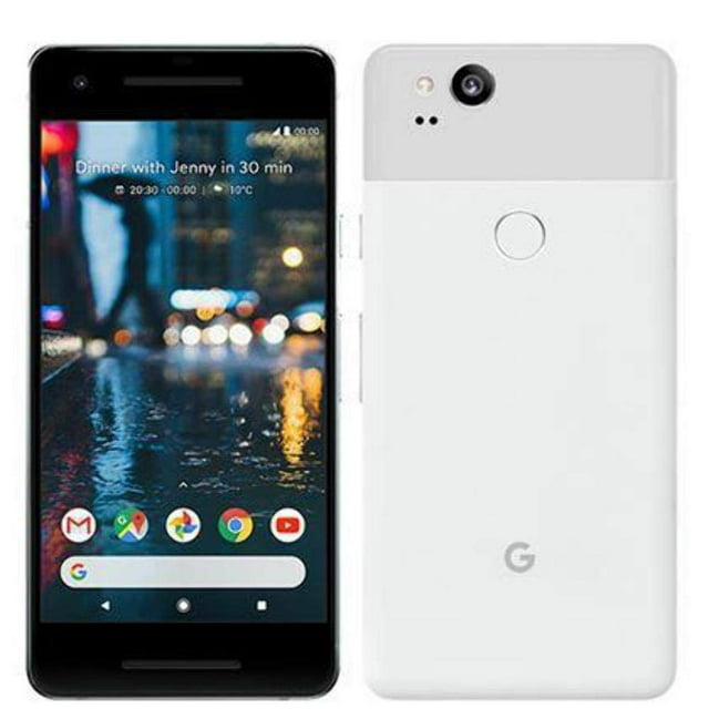 Restored Google Pixel 2 Factory Unlocked 64GB Clearly White (Refurbished)