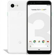 Restored Google Pixel 3 64GB Clearly White (Unlocked) (Refurbished)
