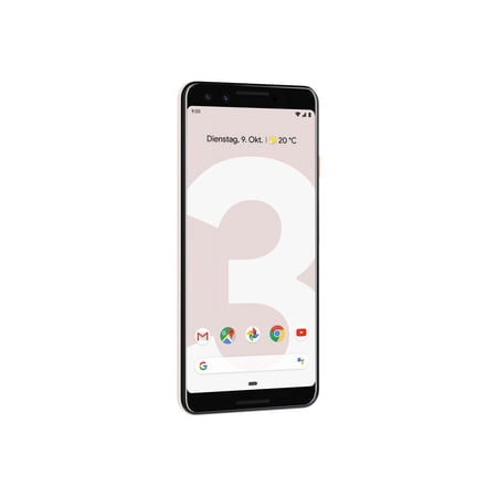 Restored Google Pixel 3 - Smartphone - 4G LTE - 64 GB - CDMA / GSM - 5.5" - 2160 x 1080 Pixels (443 ppi) - Flexible OLED - RAM 4 GB - 12.2 MP (2x Front Cameras) - Android - Not Pink - (Refurbished)