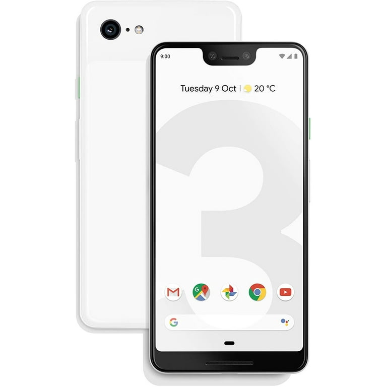 Google Pixel - Google Pixel3 64GB クリアリーホワイト Renewed Google Pixel 3 XL 64GB Clearly White Unlocked Phone