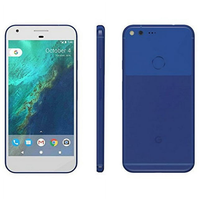 Restored Google Pixel 32GB Really Blue (Unlocked Verizon AT&T T-Mobile) Pure Android Smartphone (Refurbished)