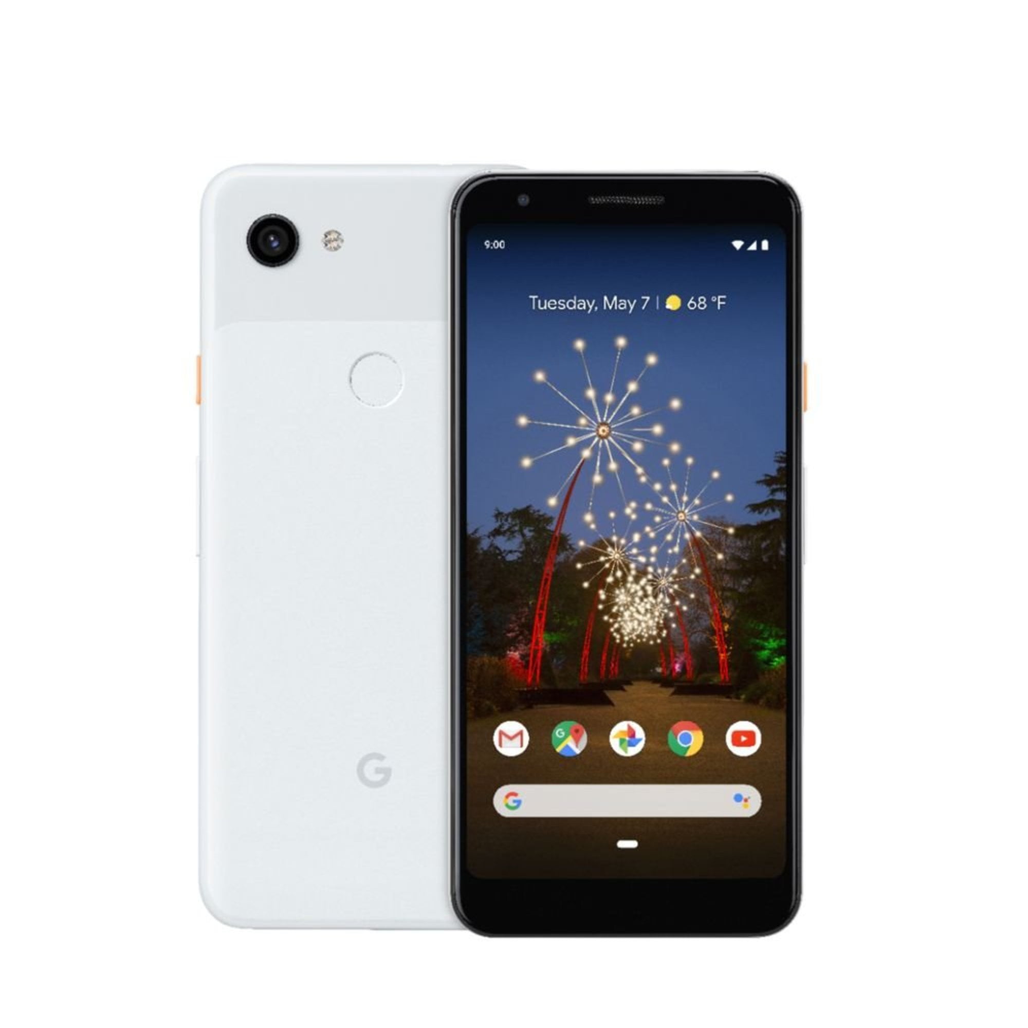 希少 黒入荷！ White, XL 3a Pixel Google Factory Charging Fast Unlocked, スマートフォン本体