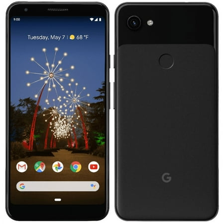 Restored Google - Pixel 3a XL - 64GB - Verizon - Just Black (Refurbished)