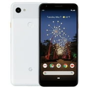 Restored Google - Pixel 3a XL with 64GB Cell Phone (Unlocked) - Clearly White (Refurbished)