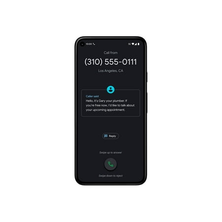 Restored Google Pixel 5 128GB 6.0" 5G Verizon Unlocked, Just Black (Refurbished)