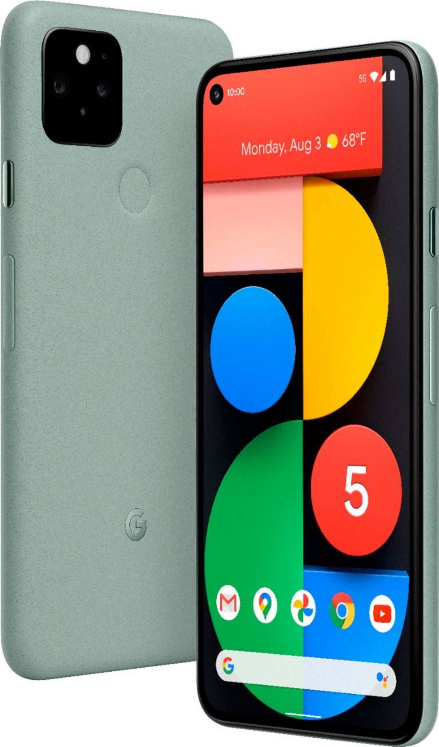 Google Pixel - Google pixel5 128GB ソーダセージ　フィルムはがれ Unlock Google Pixel 5