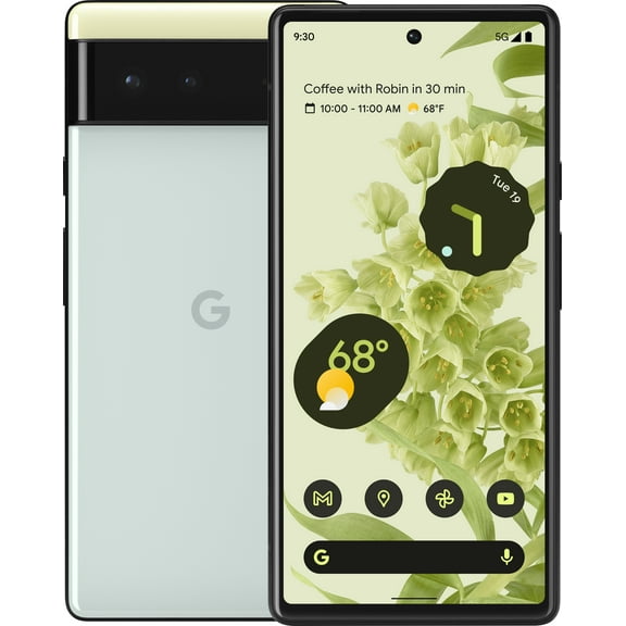 Restored Google Pixel 6 128GB Sorta Seafoam (Unlocked) (Refurbished)