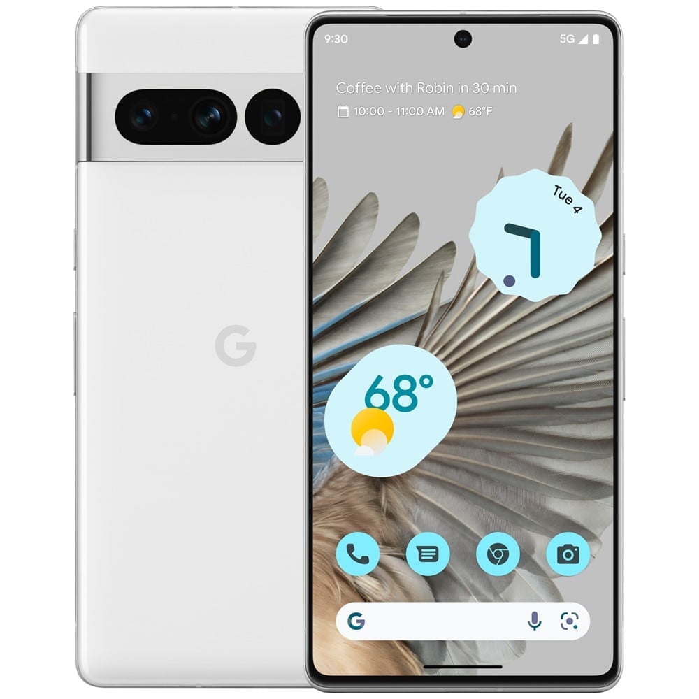 Restored Google Pixel 7 Pro 128GB AT&T Locked Snow (Refurbished)