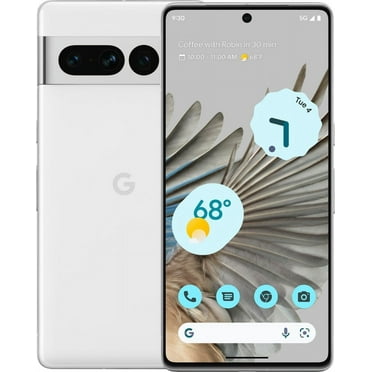 Restored Google Pixel 7 Pro 128GB Unlocked Snow / White GA03454-US (Refurbished)