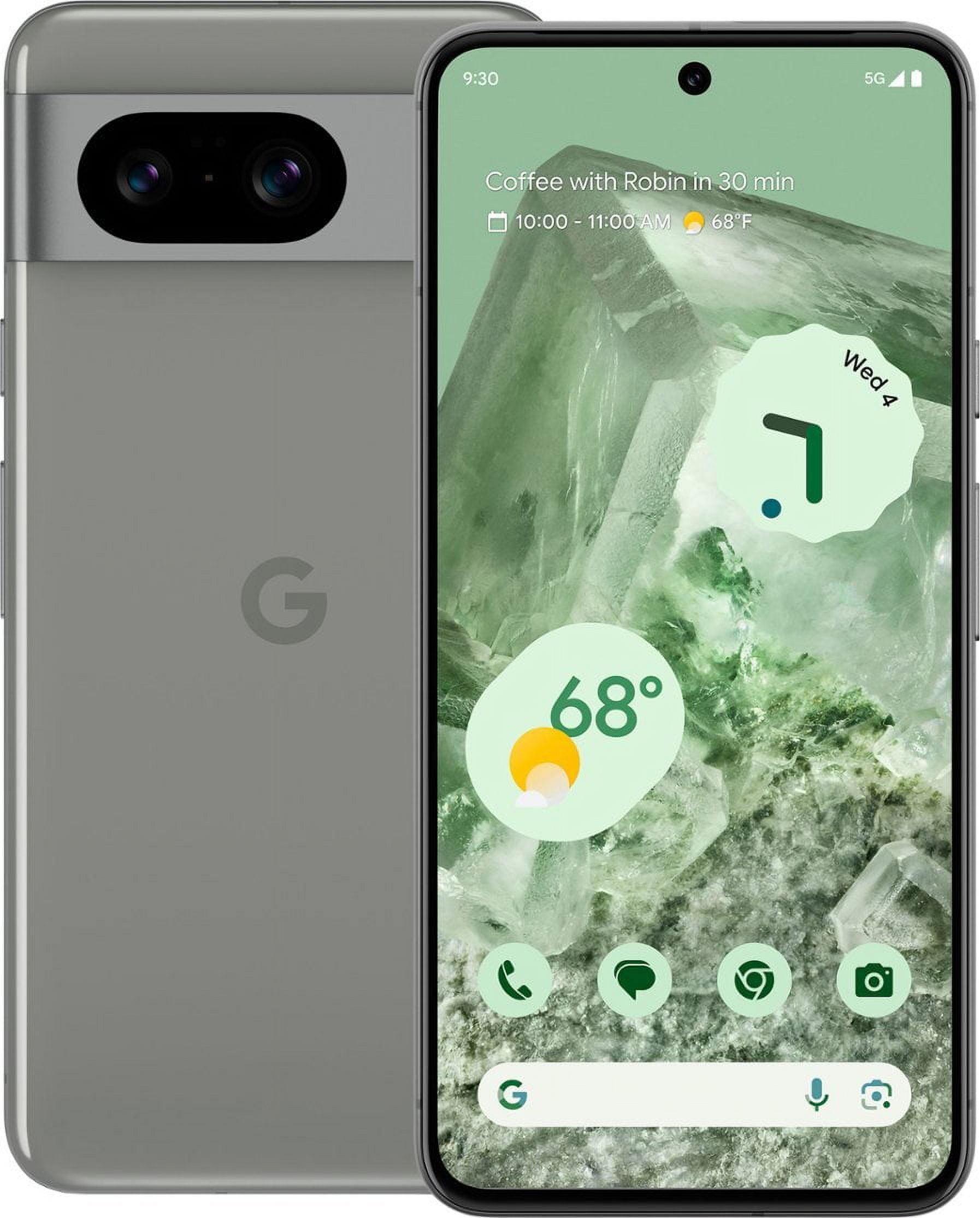 Restored Google Pixel 8 128GB - Verizon - Hazel (Refurbished)