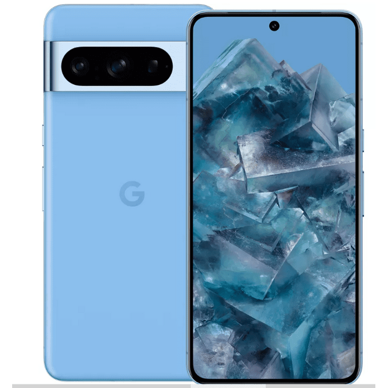 Restored Google Pixel 8 Pro 128GB Bay Blue Smartphones Restored Google Pixel 8 Pro 128GB Bay Blue Smartphones